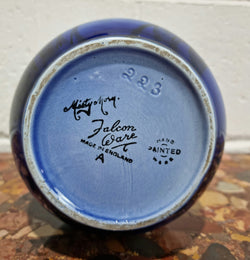 Falcon Ware Hand Painted Vase "Misty Morning " | Antique & Vintage | Moonee Ponds Antiques | Australia Wide Delivery