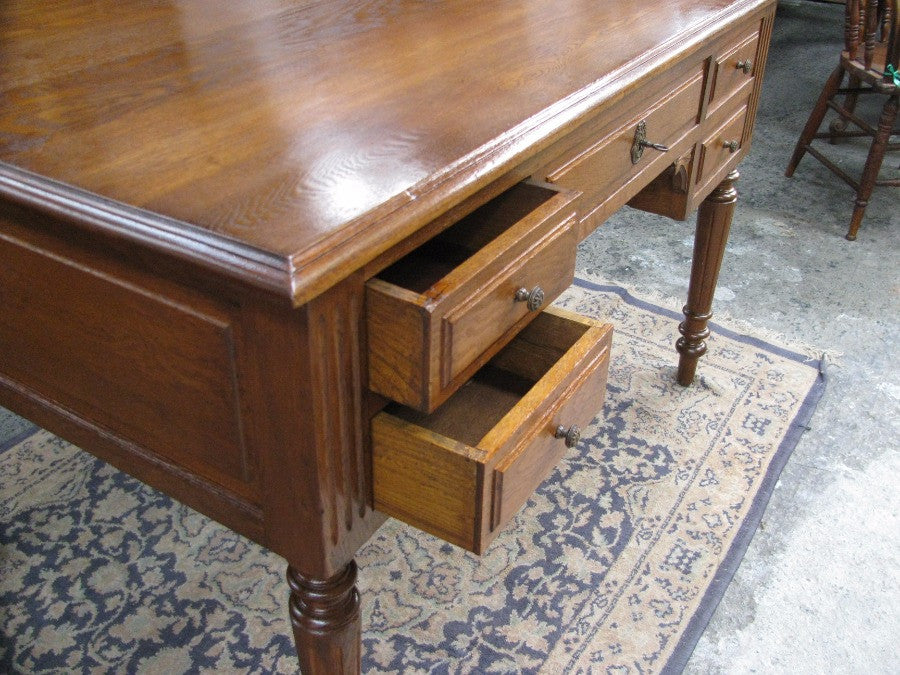 French Oak Desk