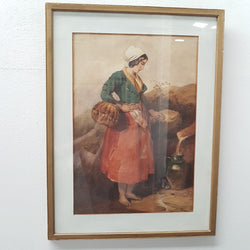 Victorian Watercolour | Antique & Vintage | Moonee Ponds Antiques | Australia Wide Delivery