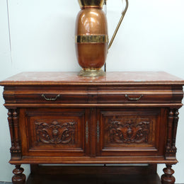 Antique 19th Century French Walnut Buffet