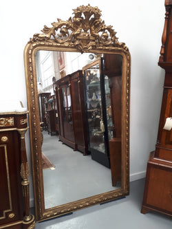 An Early 19th Century Water Gilt Floral Overmantle Mirror | Antique & Vintage | Moonee Ponds Antiques | Australia Wide Delivery