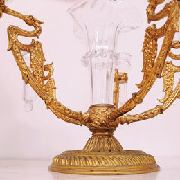 Antique French Empire Gilt Epergne