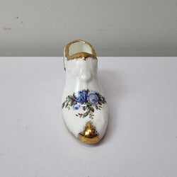 Pair of Royal Albert China 'Moonlight Rose' Shoes | Antique & Vintage | Moonee Ponds Antiques | Australia Wide Delivery