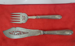 Victorian Fish Server Set | Antique & Vintage | Moonee Ponds Antiques | Australia Wide Delivery