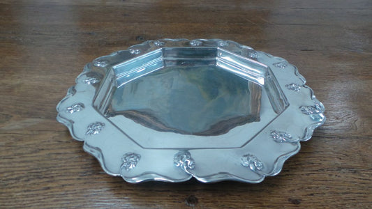 Arts And Crafts Silver Plated Style Tray
