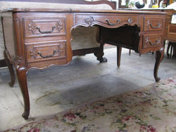 Louis XV Style Parquetry Top Desk | Antique & Vintage | Moonee Ponds Antiques | Australia Wide Delivery