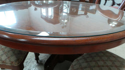 Victorian Cedar Table and Chairs | Antique & Vintage | Moonee Ponds Antiques | Australia Wide Delivery
