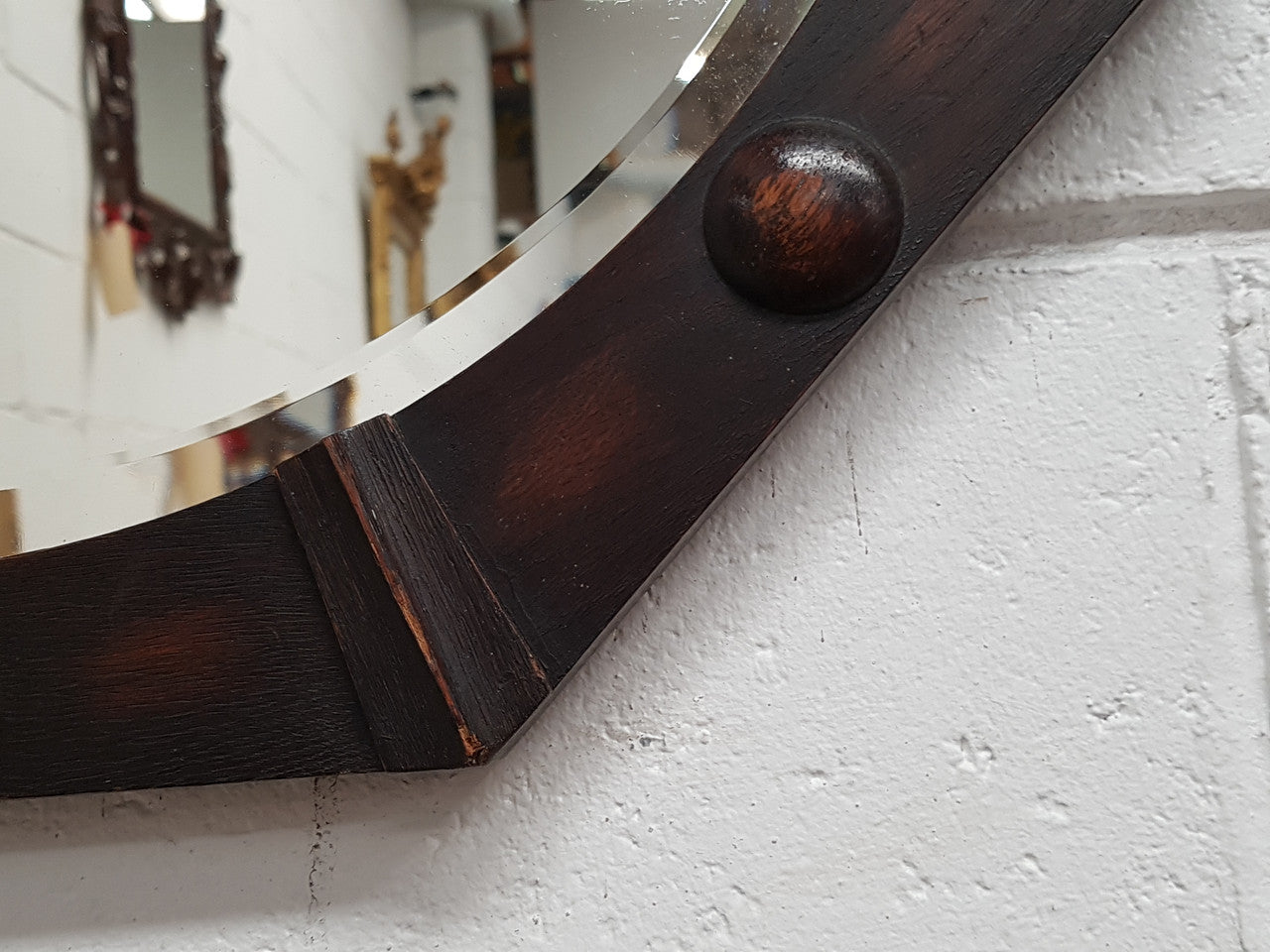 Arts and Crafts Wall Mirror | Antique & Vintage | Moonee Ponds Antiques | Australia Wide Delivery
