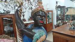 Fabulous Blackamoor Floor Lamp | Antique & Vintage | Moonee Ponds Antiques | Australia Wide Delivery