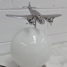 Rare Art Deco Aeroplane Lamp