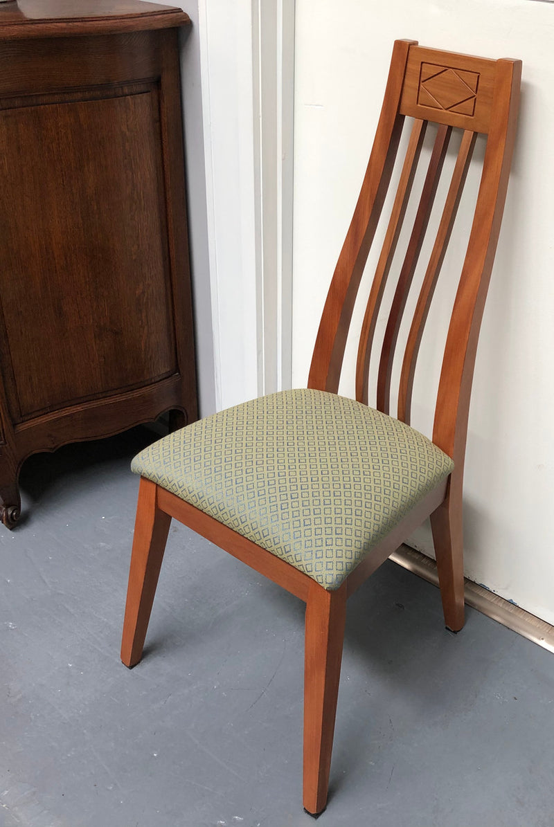 Set Of 8 Custom Made Mackintosh Style Dining Chairs