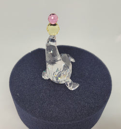 Swarovski Crystal Juggling Seal | Antique & Vintage | Moonee Ponds Antiques | Australia Wide Delivery
