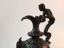 Victorian Bronze Wine God | Antique & Vintage | Moonee Ponds Antiques | Australia Wide Delivery