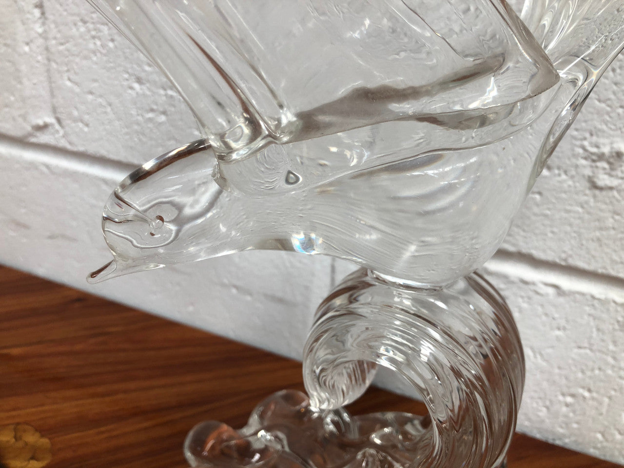 Stunning Sculptural Murano Glass Bird