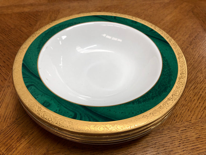 Vintage Sosume Emperor Green Dinner Set