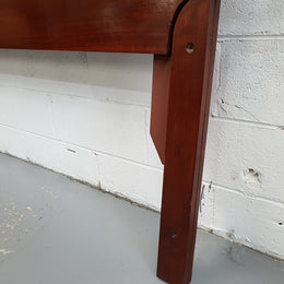 Victorian Mahogany King Size Bed Head