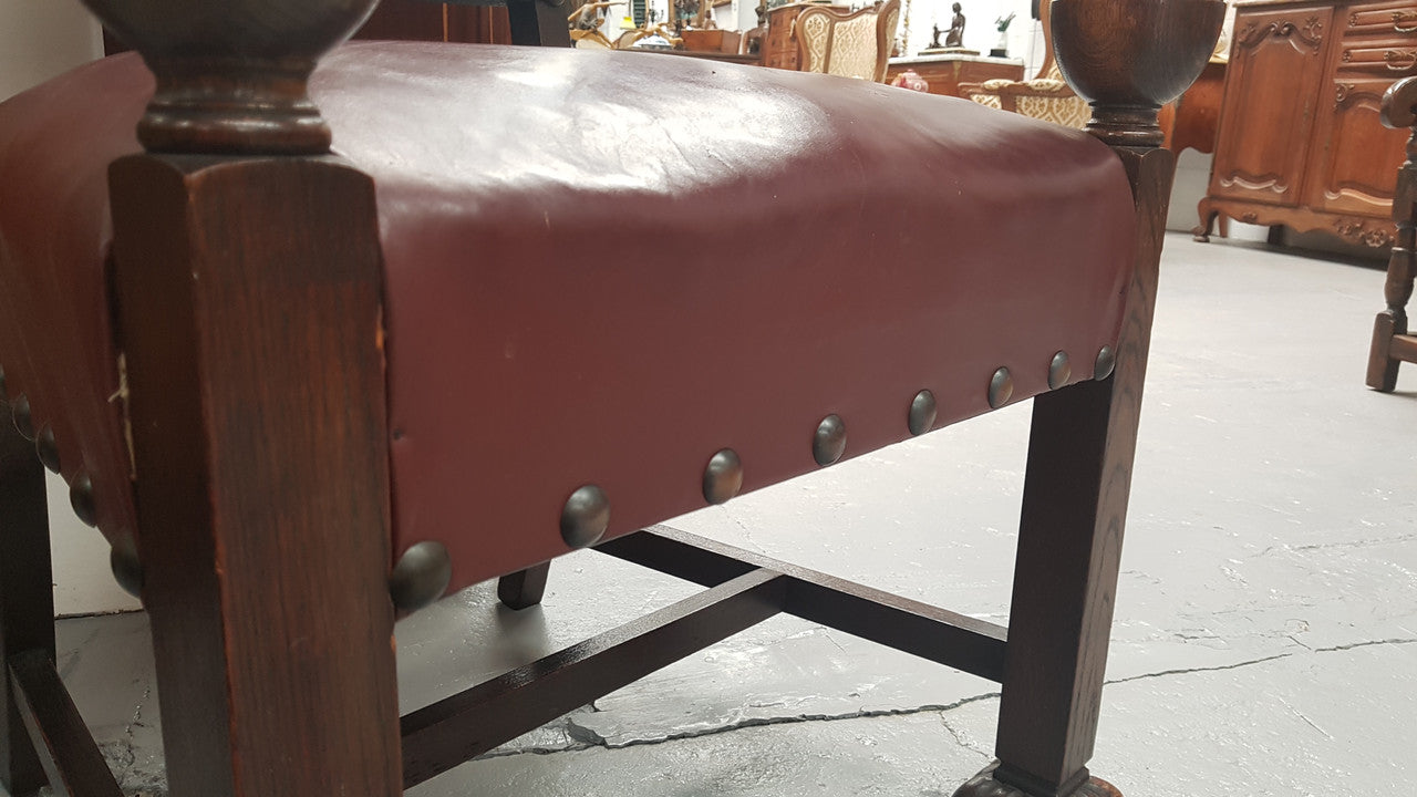 Tudor Style Desk Chair | Antique & Vintage | Moonee Ponds Antiques | Australia Wide Delivery