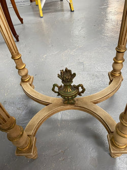 Antique French Louis XVI Style Painted Tall Side Table-Pedestal | Antique & Vintage | Moonee Ponds Antiques | Australia Wide Delivery