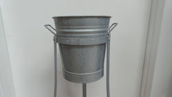 Vintage Galvanized Wine Bottle Holder | Antique & Vintage | Moonee Ponds Antiques | Australia Wide Delivery