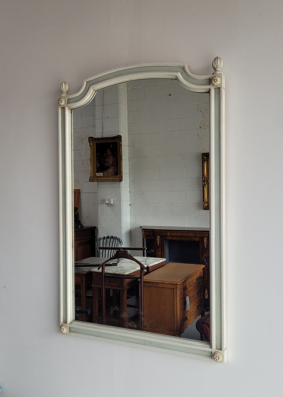Vintage Louis 16th Style French Original Painted Mirror | Antique & Vintage | Moonee Ponds Antiques | Australia Wide Delivery