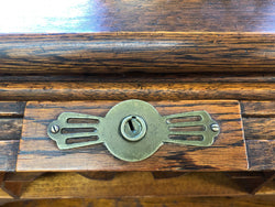 Fabulous American Oak Roll Top Desk | Antique & Vintage | Moonee Ponds Antiques | Australia Wide Delivery