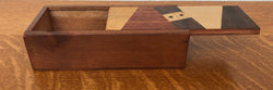Vintage Parquerty Box With Sliding Lid | Antique & Vintage | Moonee Ponds Antiques | Australia Wide Delivery