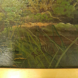 Framed Oil on Board | Antique & Vintage | Moonee Ponds Antiques | Australia Wide Delivery