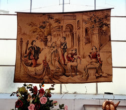 Large Antique Belgium Tapestry | Antique & Vintage | Moonee Ponds Antiques | Australia Wide Delivery