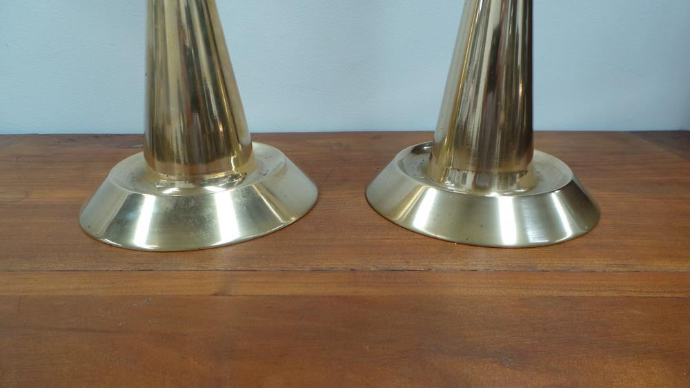 Pair Of Bronze Candlesticks | Antique & Vintage | Moonee Ponds Antiques | Australia Wide Delivery