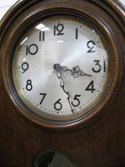 Lovely Oak Grandfather Clock | Antique & Vintage | Moonee Ponds Antiques | Australia Wide Delivery