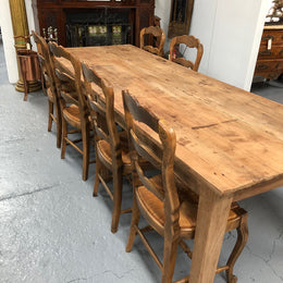 Charming Rustic French Farmhouse Table