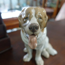 St Bernard Dog Statue