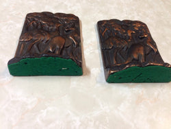 Pair Of Australian Copper Bookends | Antique & Vintage | Moonee Ponds Antiques | Australia Wide Delivery