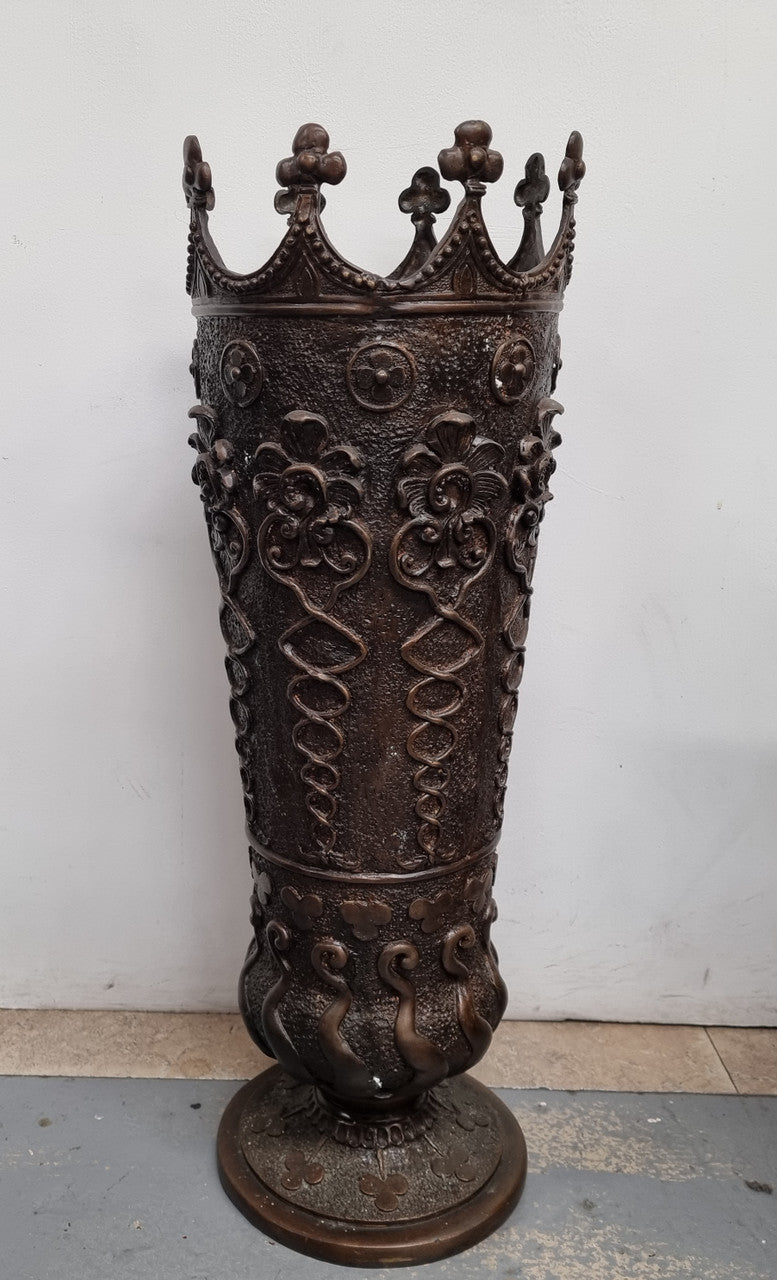 19th Century French Bronze Umbrella Stick Stand