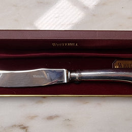 Lovely Vintage "Whitehall" butter knife in original box.