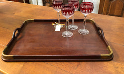 Beautiful Edwardian Mahogany Tray | Antique & Vintage | Moonee Ponds Antiques | Australia Wide Delivery