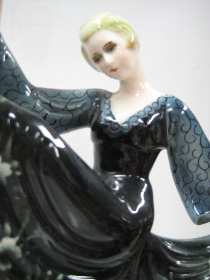 Stunning Art Deco Figurine | Antique & Vintage | Moonee Ponds Antiques | Australia Wide Delivery