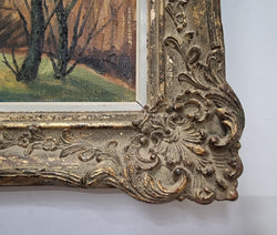 Sourced In France Beautiful Impressionist Painting | Antique & Vintage | Moonee Ponds Antiques | Australia Wide Delivery