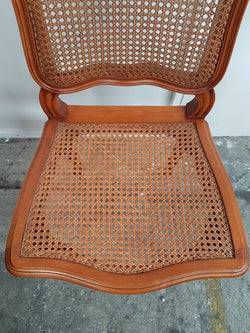 Set of Six French Cherry wood Dining Chairs | Antique & Vintage | Moonee Ponds Antiques | Australia Wide Delivery