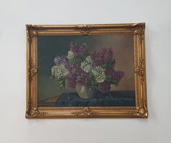 Antique Dutch Framed Floral Oil Painting | Antique & Vintage | Moonee Ponds Antiques | Australia Wide Delivery