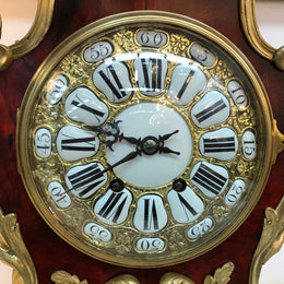 Sensational French Boulle mantle clock