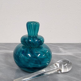 Australian Art Glass Signed “Kylie Nielson” Perfume Bottle
