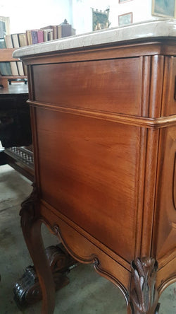 Pair of Louis XV Style Walnut Bedside Cabinets | Antique & Vintage | Moonee Ponds Antiques | Australia Wide Delivery