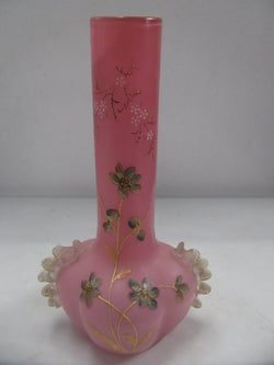 Victorian Glass Satin Ruby Vase | Antique & Vintage | Moonee Ponds Antiques | Australia Wide Delivery