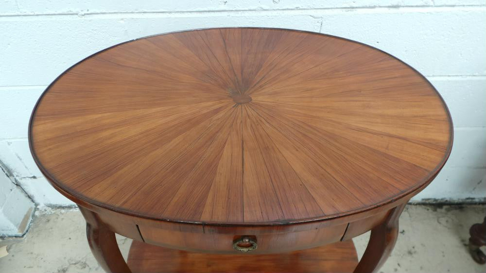 Antique Mahogany Oval Occasional Table