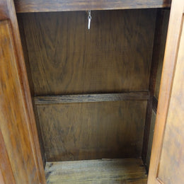 Blackwood Fiddleback Gentlemans Wardrobe