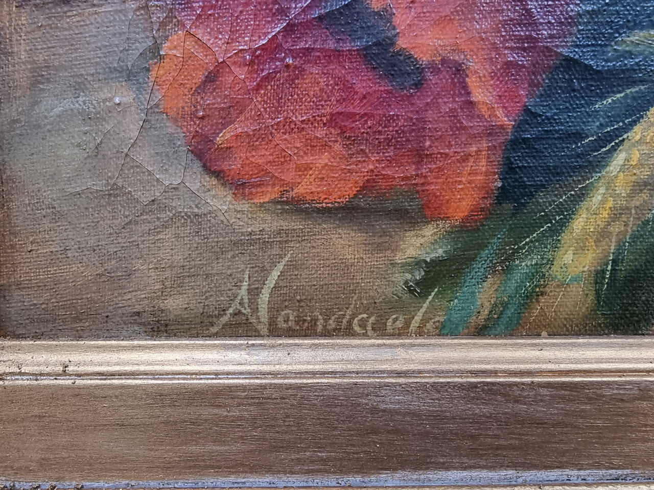 Beautiful Framed French Oil Painting | Antique & Vintage | Moonee Ponds Antiques | Australia Wide Delivery