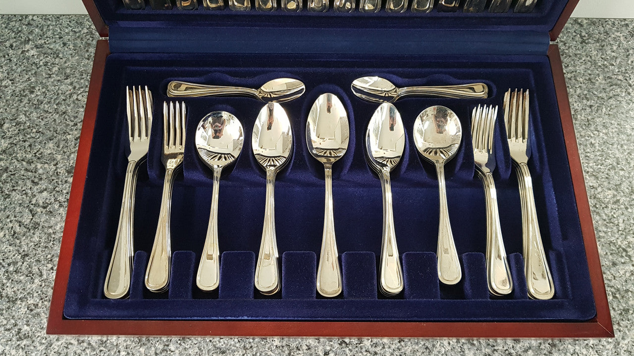 Grosvenor silver sale cutlery set