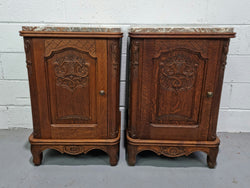 Fabulous Pair of French Art Deco Bedside Cabinets | Antique & Vintage | Moonee Ponds Antiques | Australia Wide Delivery