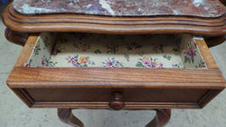 French Walnut Single Bedside Cabinet | Antique & Vintage | Moonee Ponds Antiques | Australia Wide Delivery